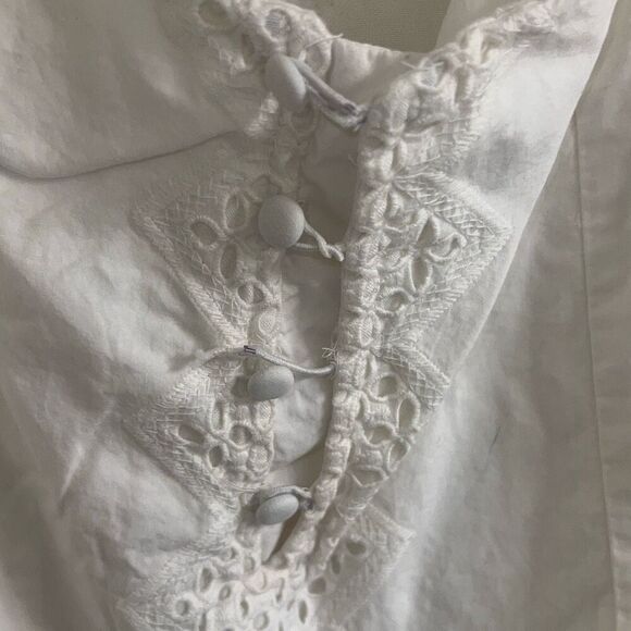 ✨FREE PEOPLE Vanda Cotton Mini Sz Medium Dress✨ - Picture 9 of 13